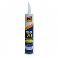 RENZ 20 PU STAR Клей для вклейки стекол, черный, 310мл, 3 часа