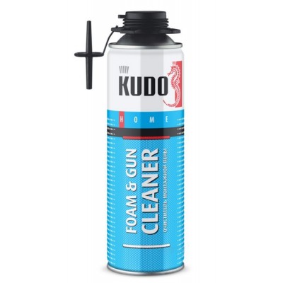 KUDO Очиститель монтажной пены FOAM&GUN CLEANER 400г/650 мл