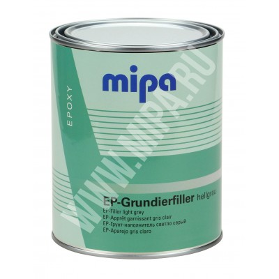 MIPA 2K-EP-Grundierfiller Грунт эпоксидный 1л с отв. 0,5л, светло-серый