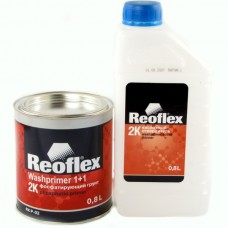 Reoflex Грунт фосфатирующий 2К 0,8л + отвердитель 0,8л