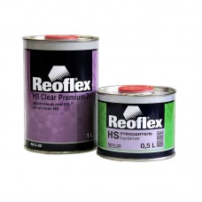 Reoflex Лак Clear HS акриловый 2+1 1л + отвердитель 0,5л