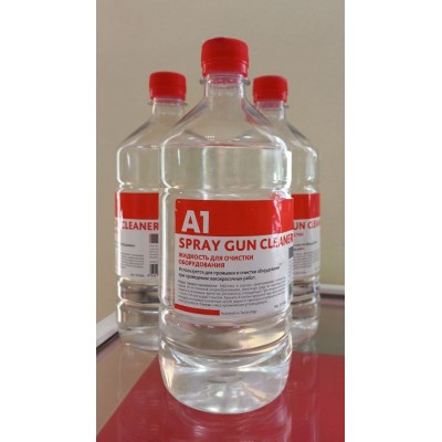 A1Жидкость для очистки оборудования SPRAY GUN CLEANER 1л