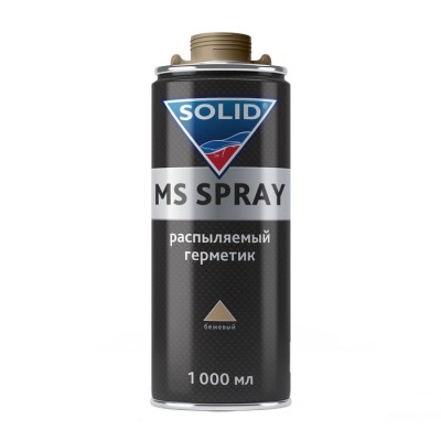 SOLID PROF MS SPRAY 1000 мл -  распыляемый герметик, евробаллон